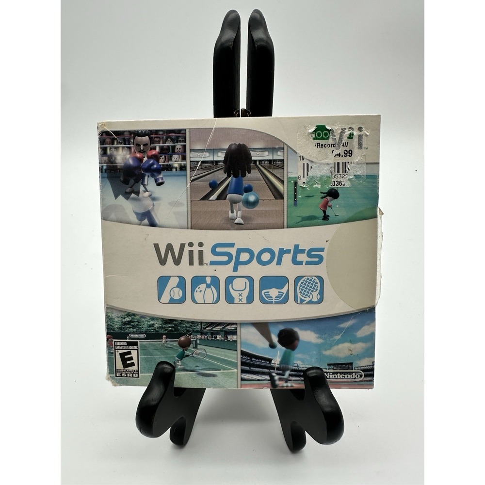 Wii Sports 2006 Nintendo Wii Game Tennis Baseball Bowling Golf Boxing RVL-RSPE
